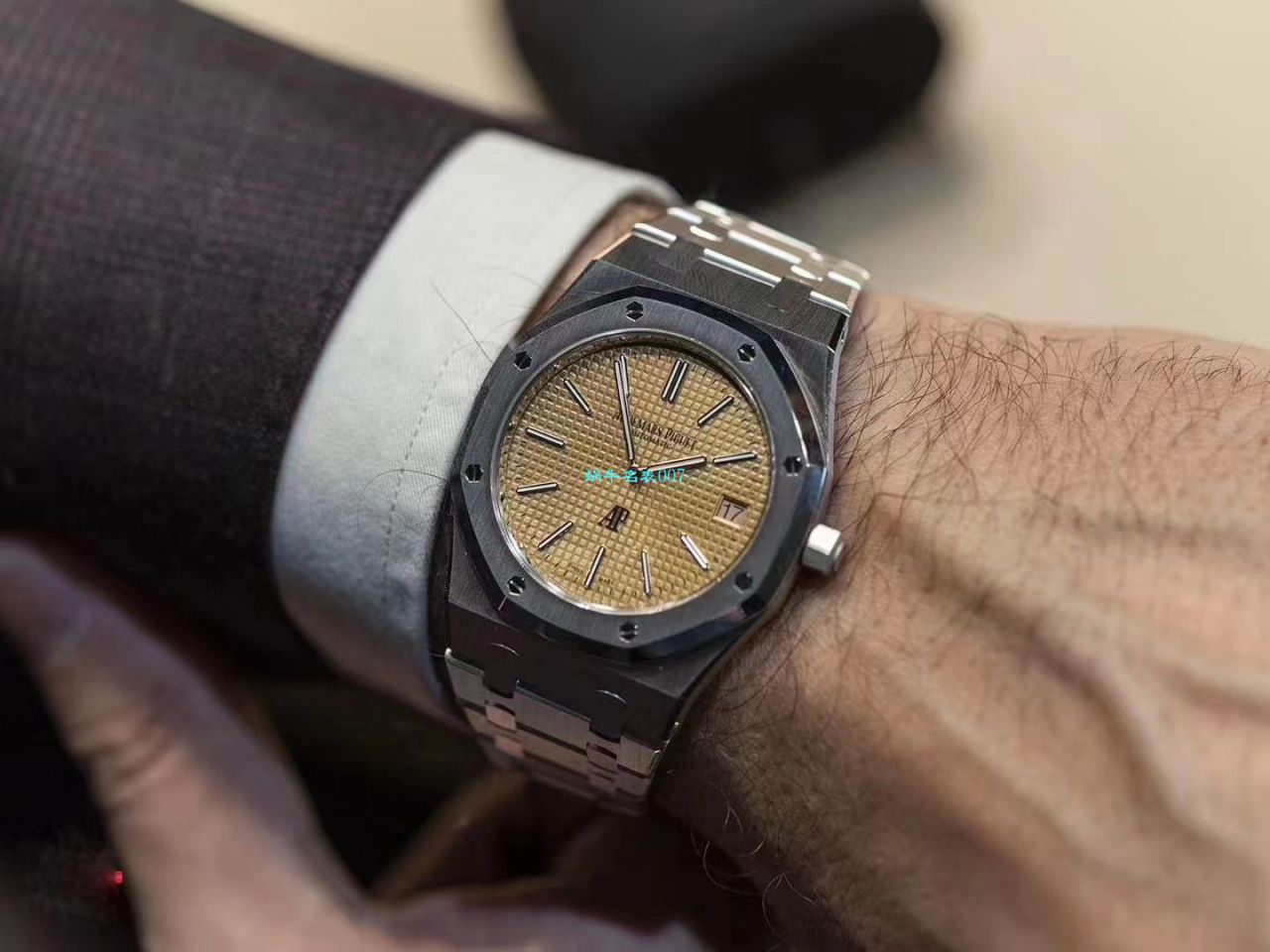 XF厂顶级复刻AP手表爱彼皇家橡树高仿15202BC.OO.1240BC.01腕表 / AP205