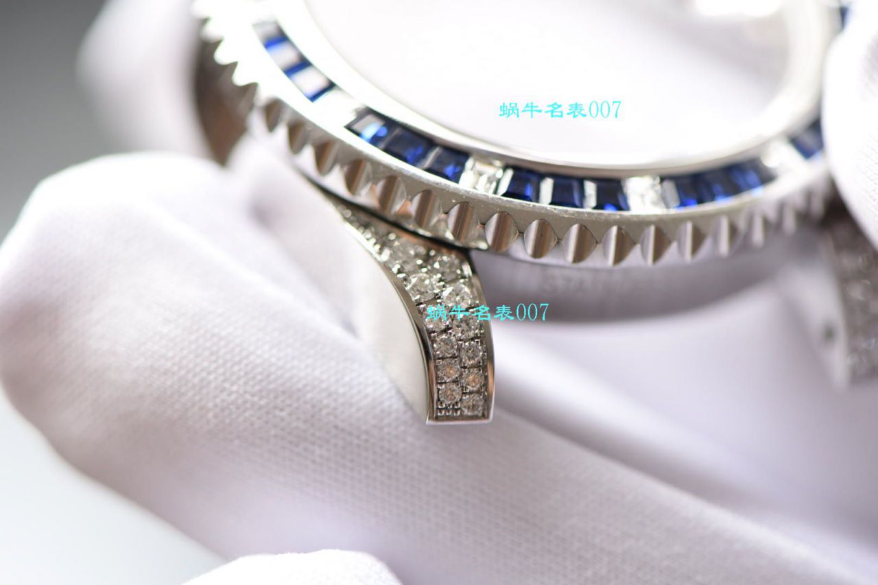 独家【定制真钻蓝水鬼罗志祥同款】劳力士顶级复刻高仿潜航者型116619LB-97209手表 / R620