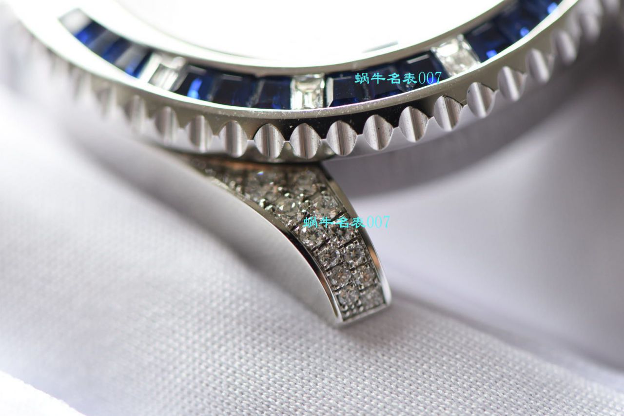 独家【定制真钻蓝水鬼罗志祥同款】劳力士顶级复刻高仿潜航者型116619LB-97209手表 / R620