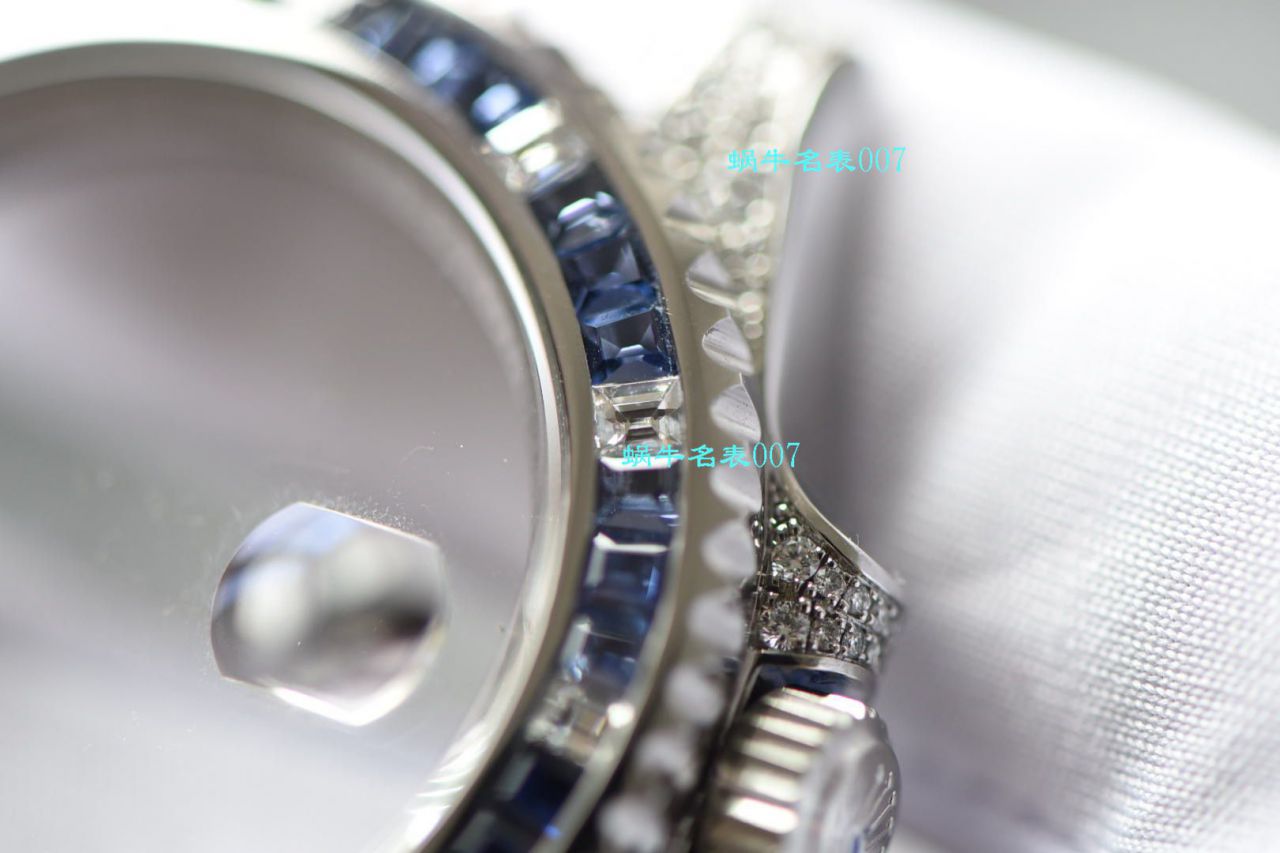 独家【定制真钻蓝水鬼罗志祥同款】劳力士顶级复刻高仿潜航者型116619LB-97209手表 / R620