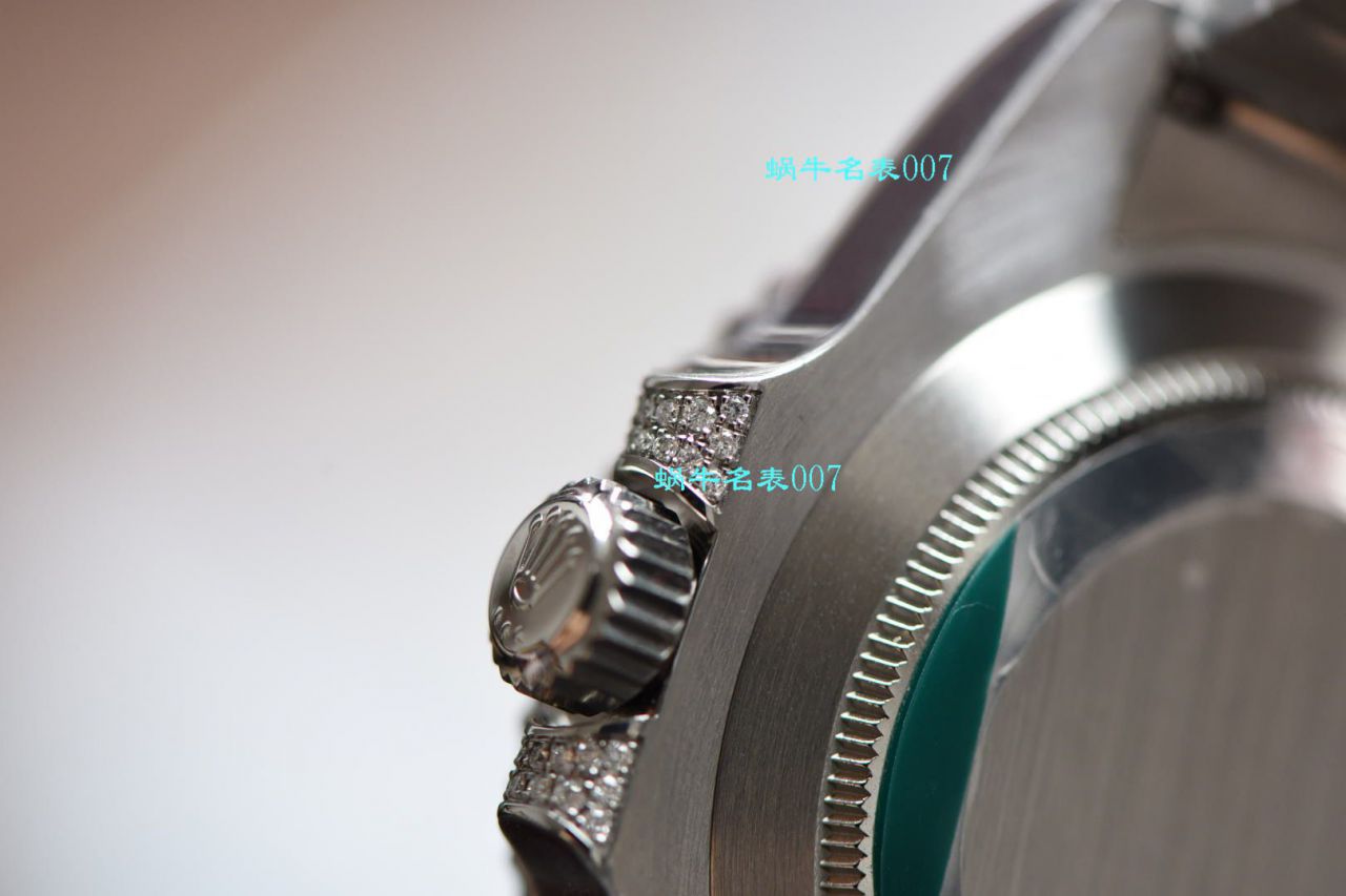 独家【定制真钻蓝水鬼罗志祥同款】劳力士顶级复刻高仿潜航者型116619LB-97209手表 / R620