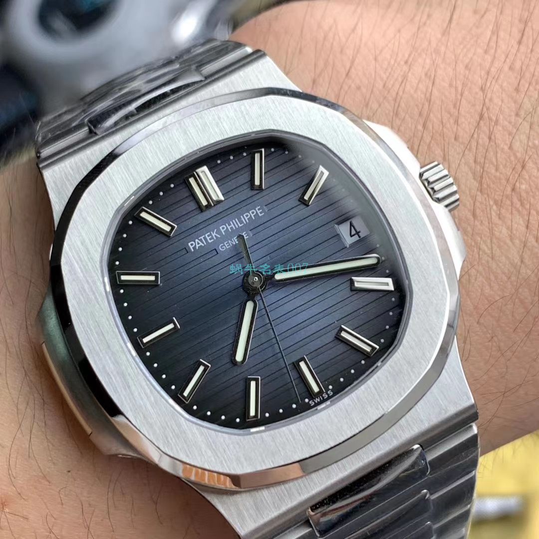 视频评测PPF厂V4版本百达翡丽顶级复刻手表鹦鹉螺5711/1A-010腕表 / BD307