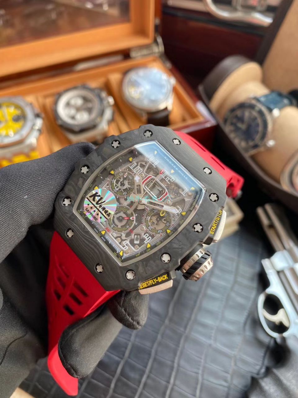 理查德米勒高仿手表【视频评测】超A高仿的最好的理查德米勒手表 / RM101