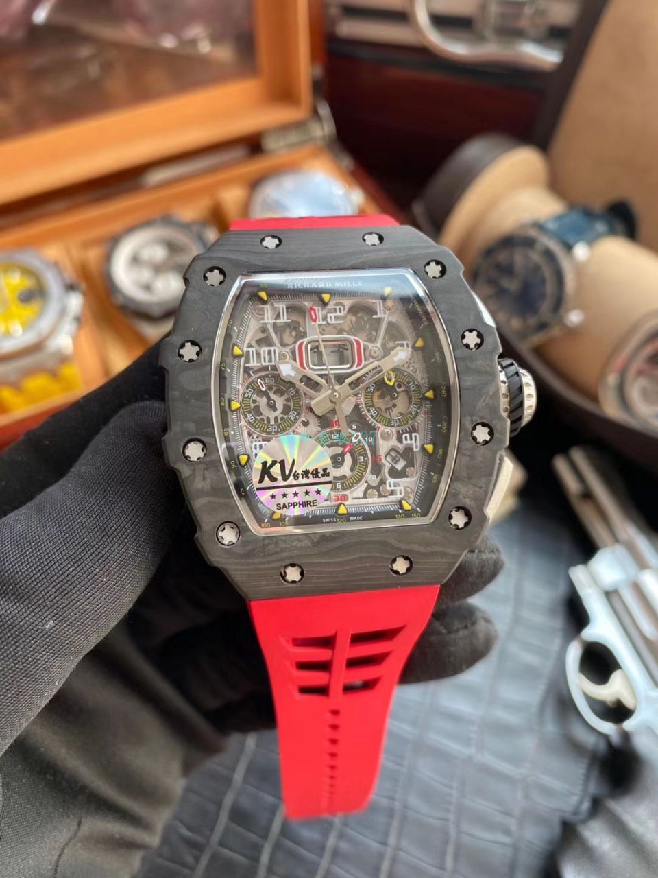 理查德米勒高仿手表【视频评测】超A高仿的最好的理查德米勒手表 / RM101