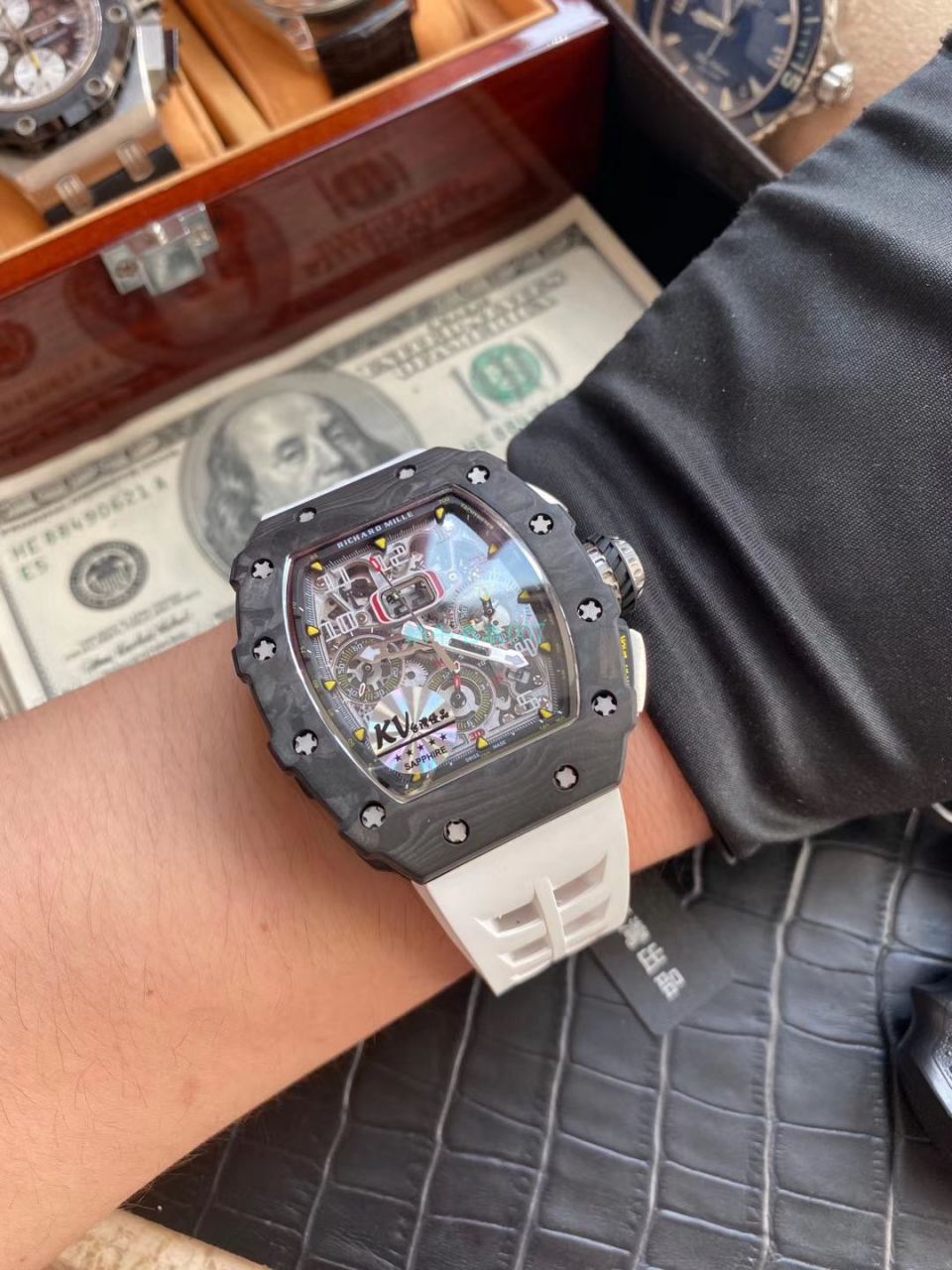 理查德米勒高仿手表【视频评测】超A高仿的最好的理查德米勒手表 / RM101