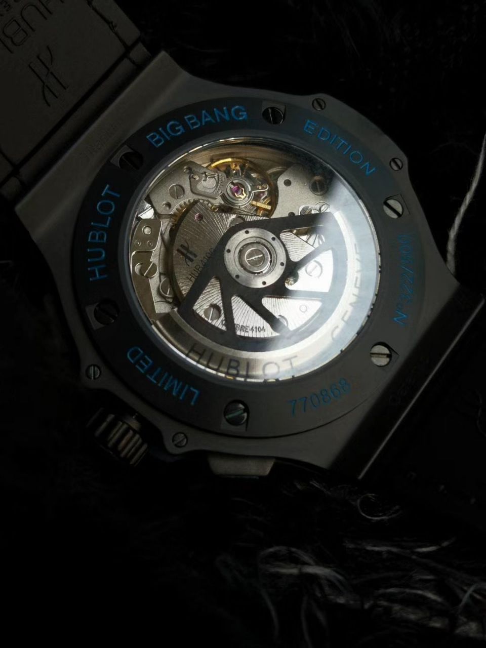 V6厂顶级复刻宇舶全陶瓷301.CI.1190.GR.ABG11腕表 / YB082