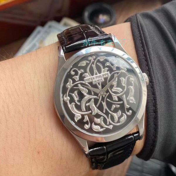 FL厂百达翡丽高仿手表古典表系列5088/100P藤蔓花纹