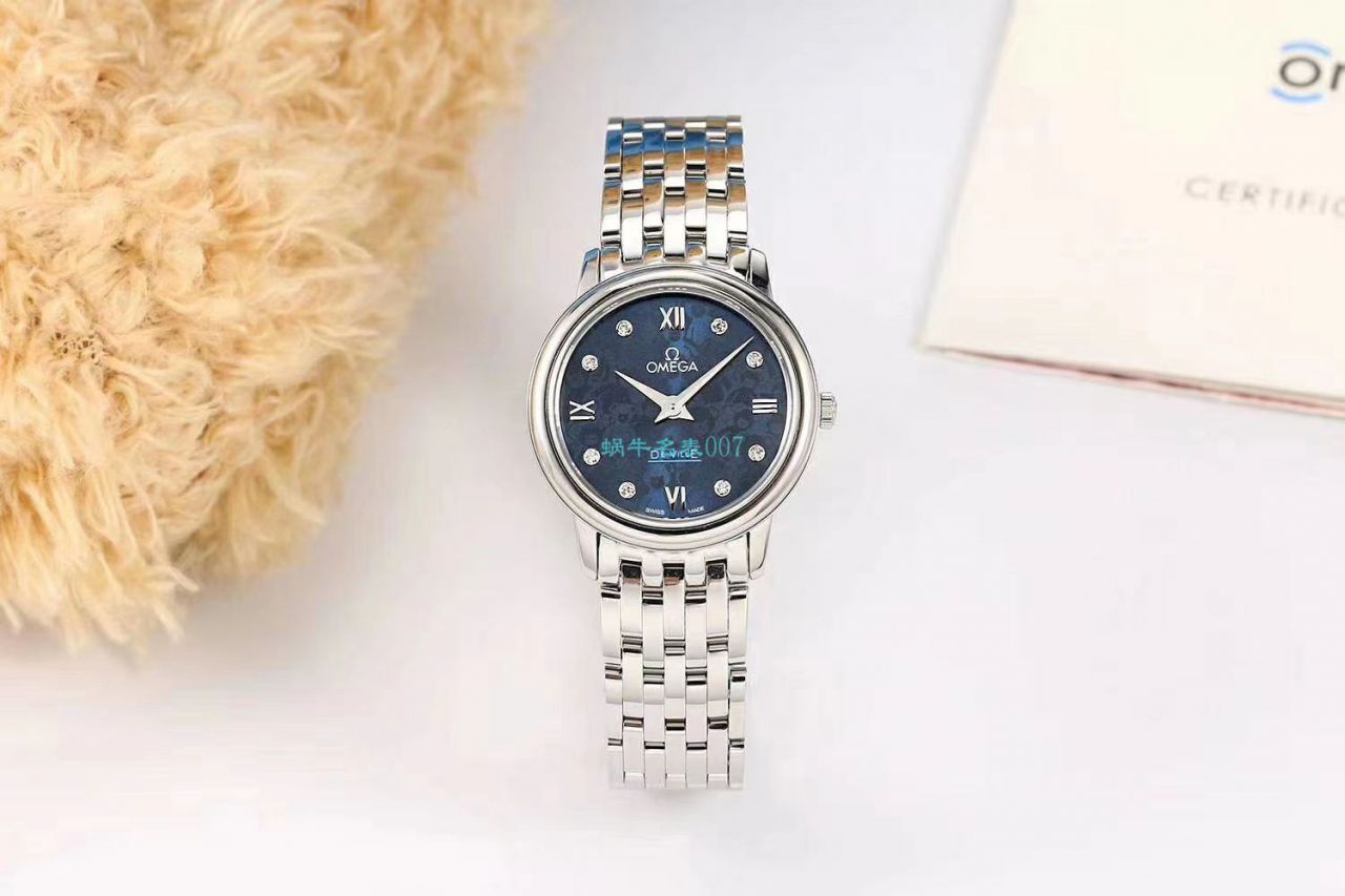 KZ厂顶级复刻高仿手表欧米茄碟飞奥比斯女表424.10.27.60.53.003腕表 / R717