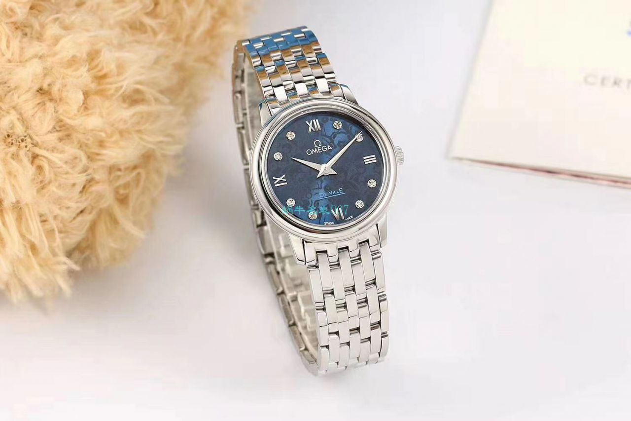 KZ厂顶级复刻高仿手表欧米茄碟飞奥比斯女表424.10.27.60.53.003腕表 / R717