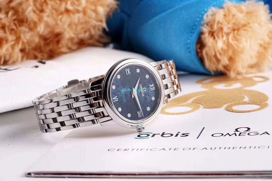 KZ厂顶级复刻高仿手表欧米茄碟飞奥比斯女表424.10.27.60.53.003腕表 / R717