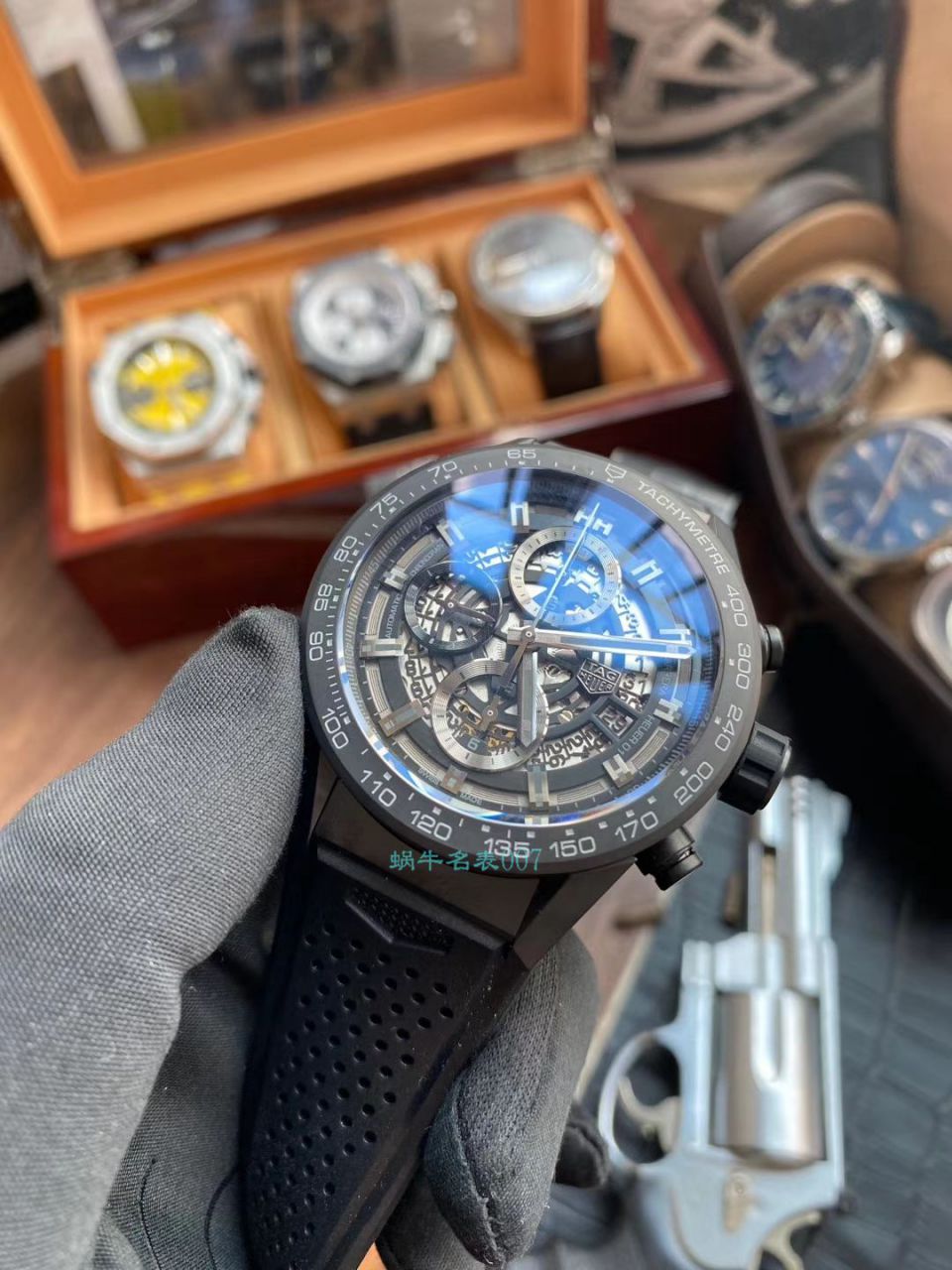 XF厂泰格豪雅全新卡莱拉陶瓷黑骑士 / TG103