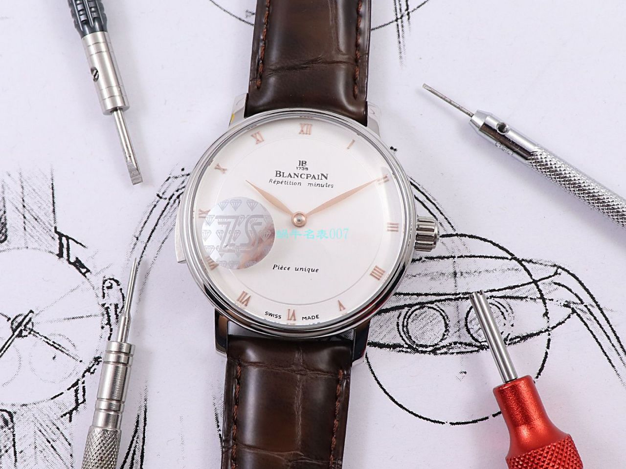 ZS厂高仿宝珀艺术大师春宫手表6033-3642-55A腕表 / BP072