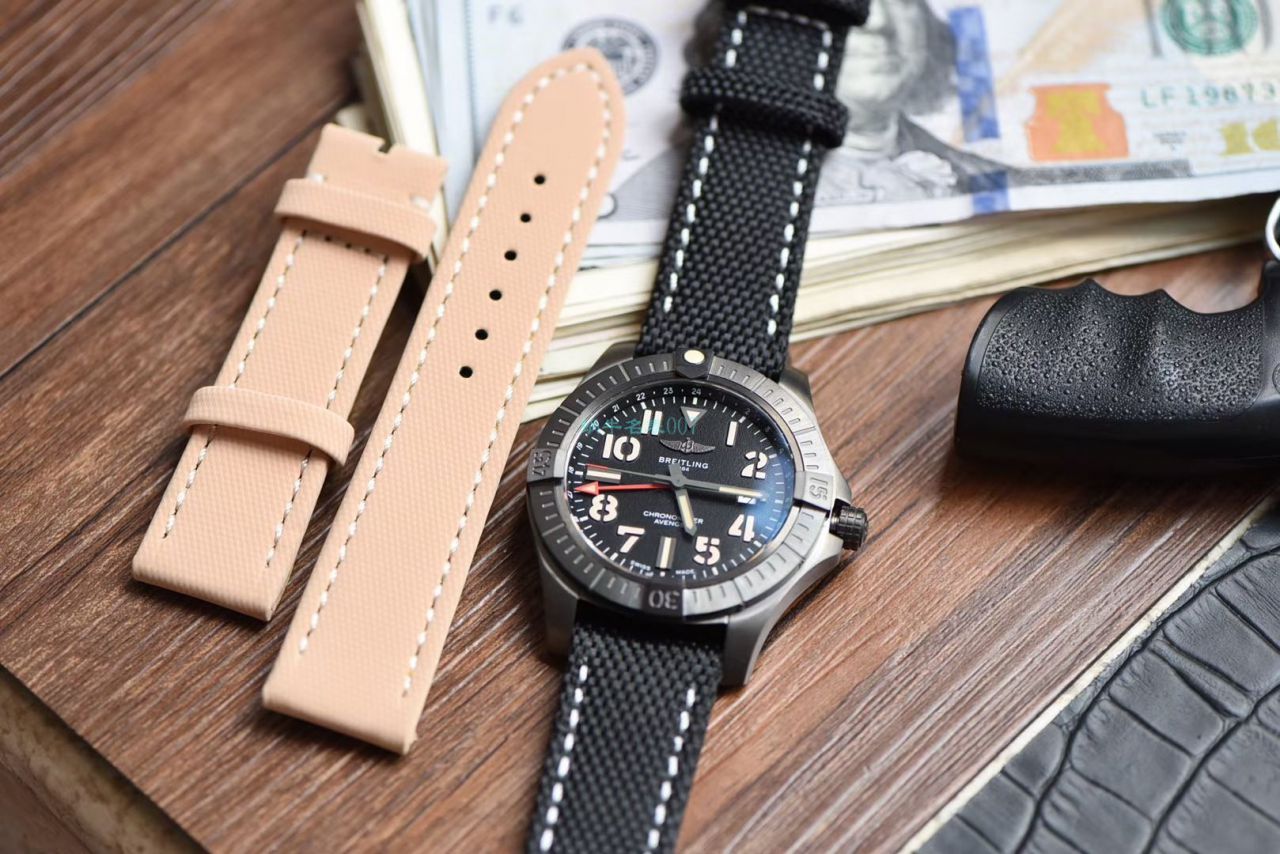 【视频评测】OXF高仿手表百年灵复仇者GMT双时区V32395101B1X1腕表 / BL196