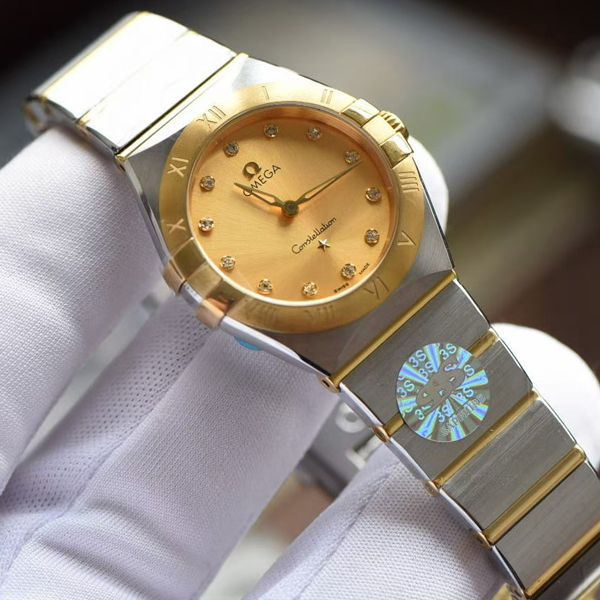 3S厂欧米茄星座女表131.20.28.60.58.001腕表