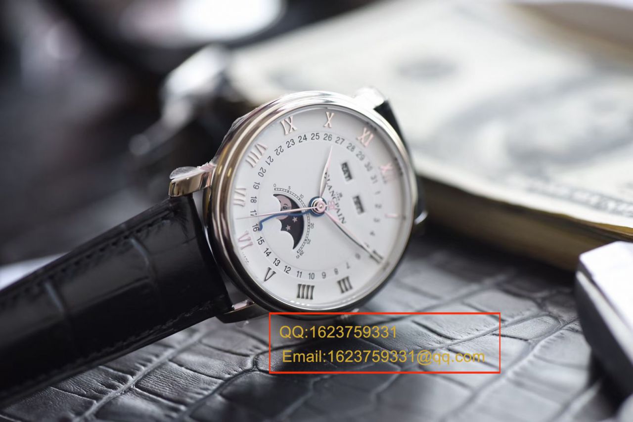 om厂宝珀6654月相v3【视频评测】超A高仿宝珀手表6654-1127-55B / BP073