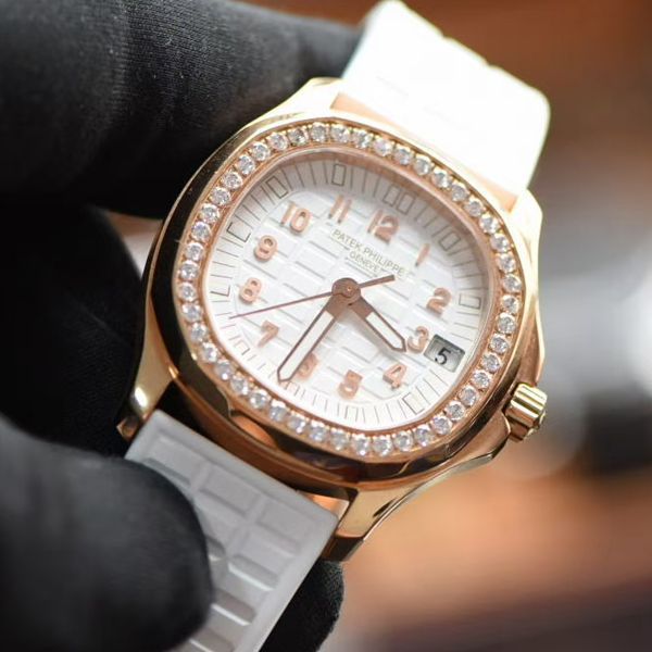 PPF厂超A高仿手表百达翡丽AQUANAUT女款5068R-010