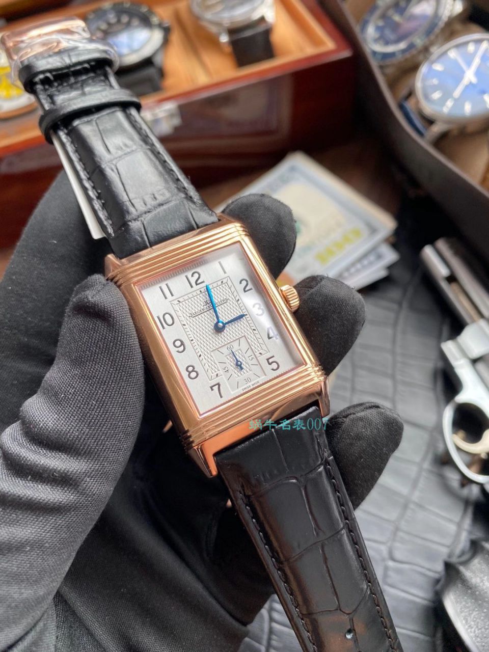 【视频评测】MG厂超A高仿积家翻转手表Q3842520腕表 / JJ187