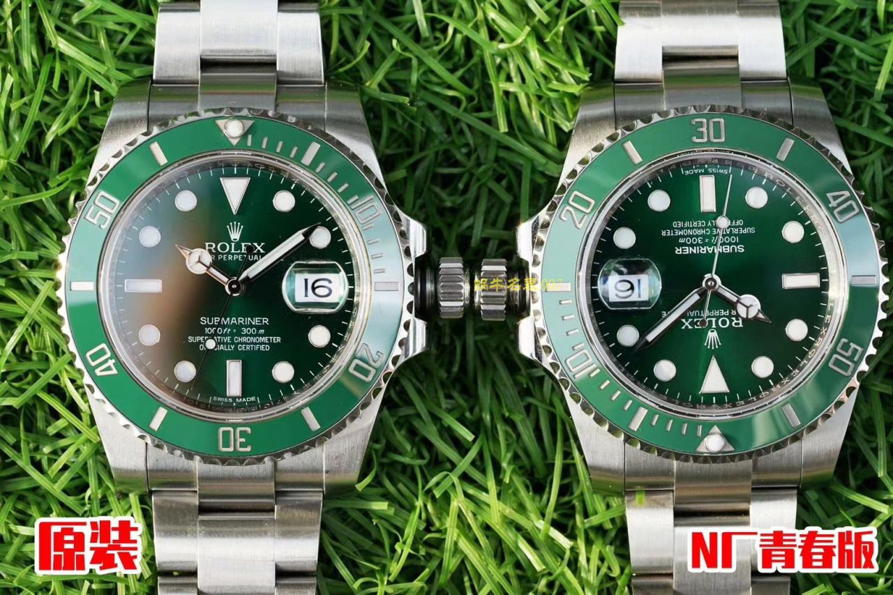 【视频评测】N厂青春版劳力士绿水鬼手表 / R650