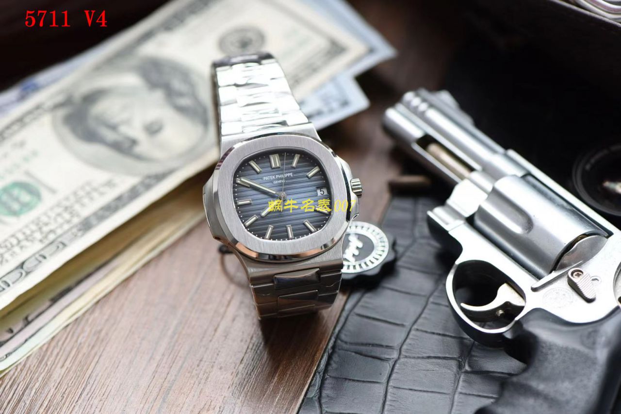 【视频评测最好的复刻高仿表百达翡丽】PPF厂百达翡丽运动优雅系列5711/1A 010 不锈钢腕表(鹦鹉螺) / BD270