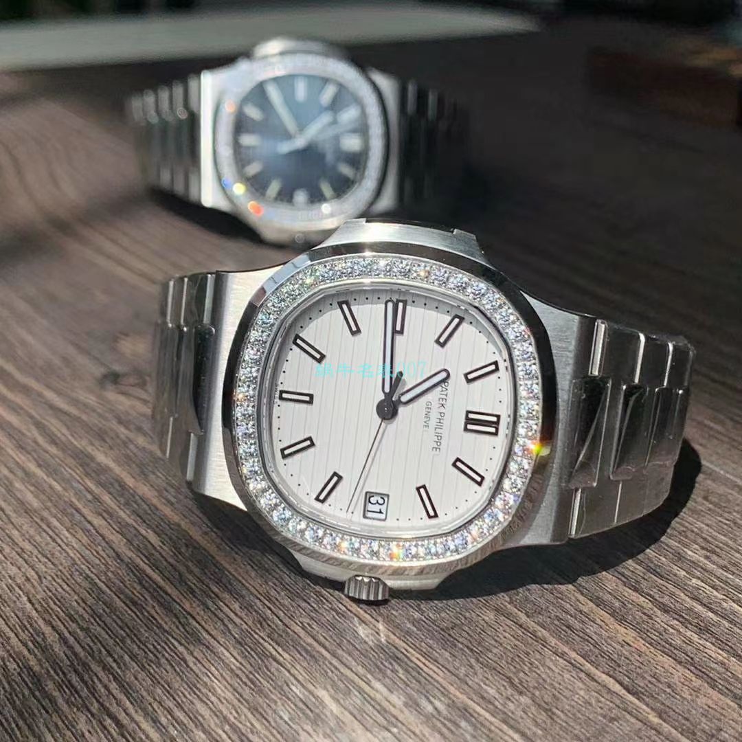 PPF厂V4鹦鹉螺顶级复刻高仿PP百达翡丽5711R 玫瑰金腕表 / BD300