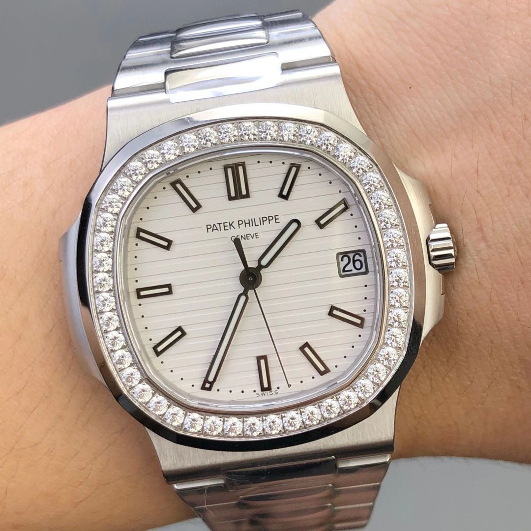 PPF厂V4版超级鹦鹉螺钻圈百达翡丽1比1精高仿手表5711/1A-011 / BD322