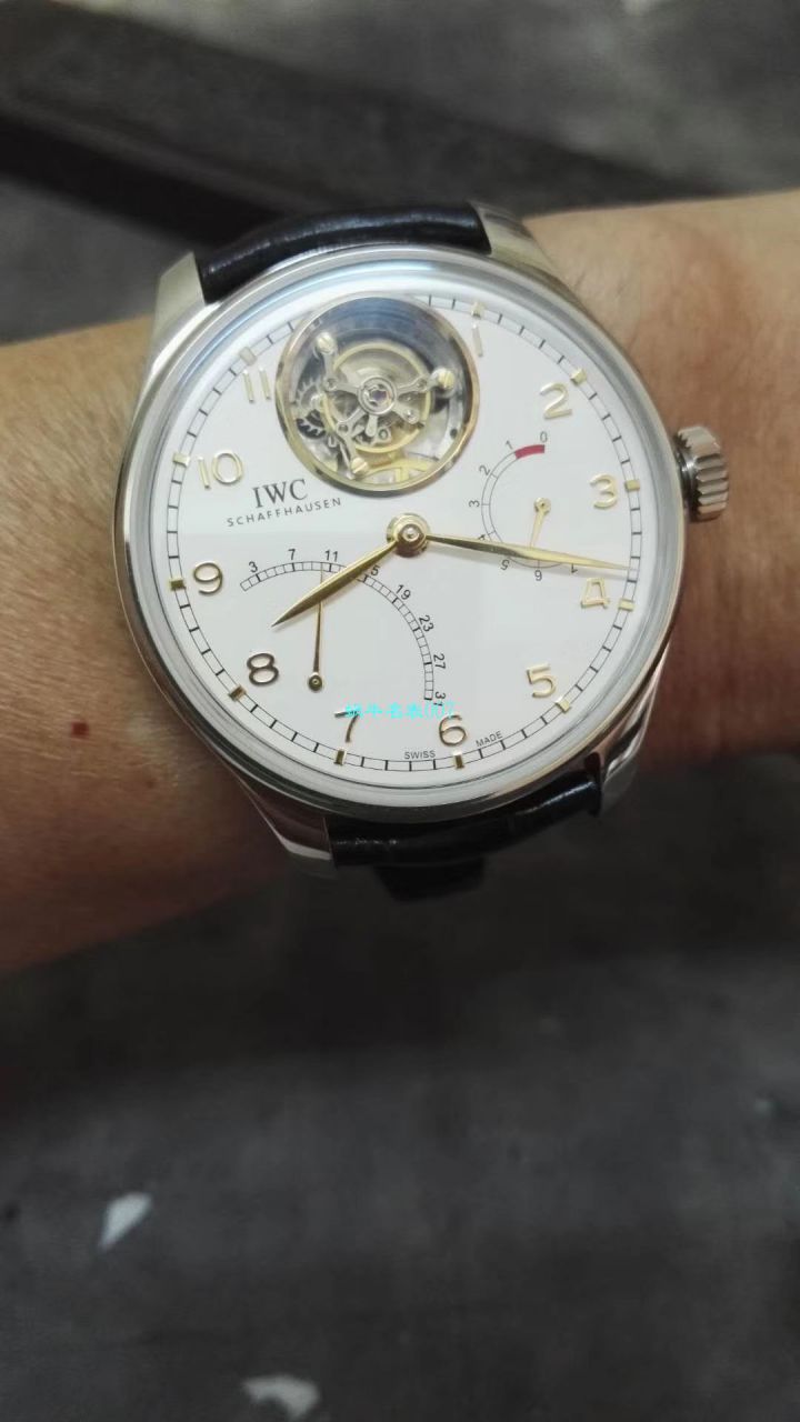 【视频评测】YL厂万国葡萄牙高仿陀飞轮复刻手表IW504601腕表 / WG569