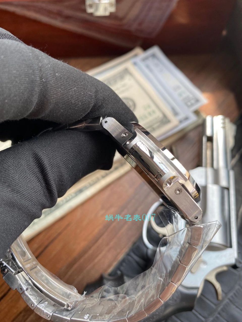 GR厂最新百达翡丽Nautilus鹦鹉螺年历碗表顶级复刻高仿5726系列V2版本（升级真月相） / BD330jpg