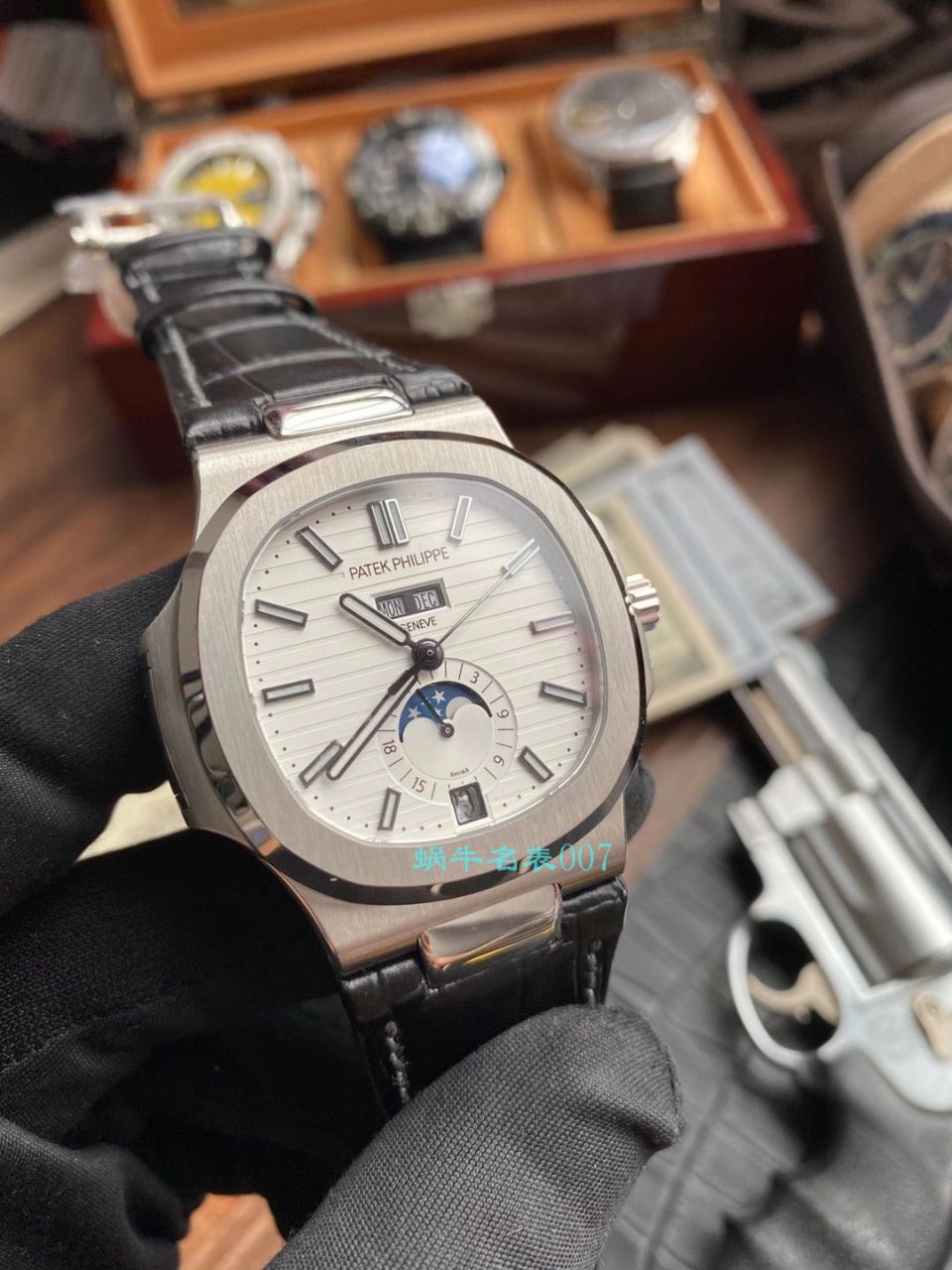 GR厂百达翡丽鹦鹉螺复刻高仿手表V2版本5726/1A-010腕表 / BD328