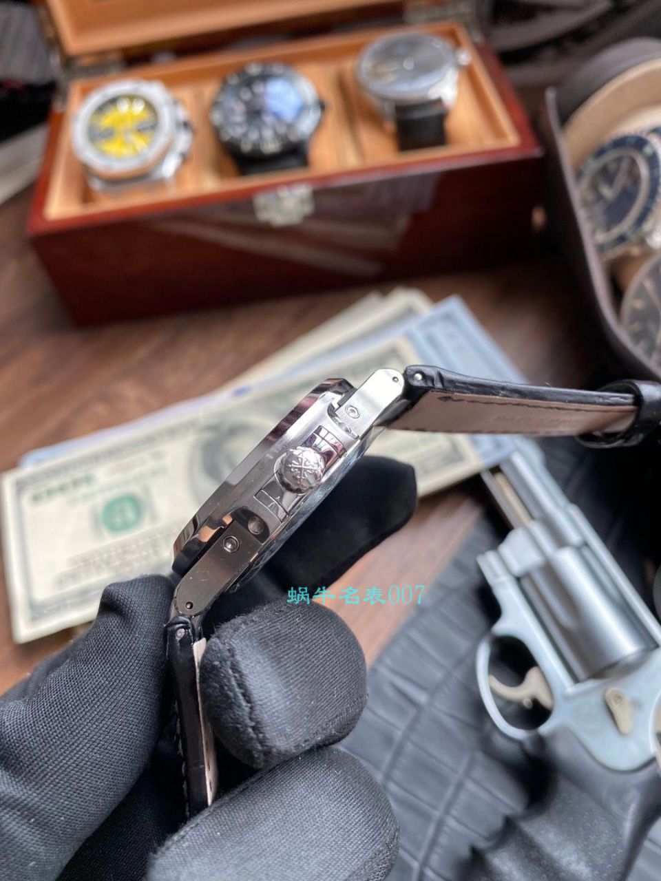 GR厂百达翡丽鹦鹉螺顶级复刻高仿手表5726/1A-001真月相 / BD329