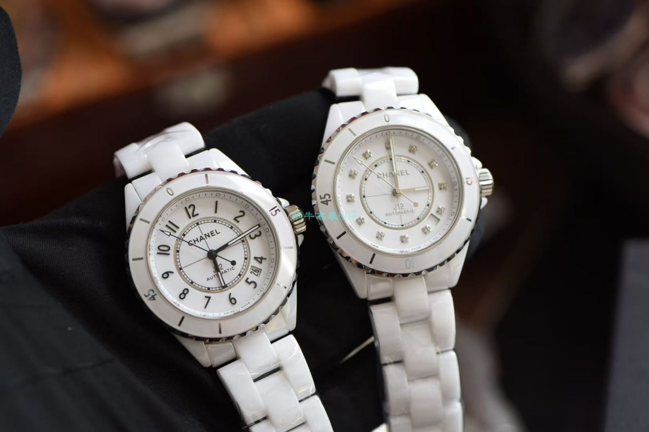 【视频评测】BV厂1比1高精仿手表香奈儿背透J12系列H5700女表 