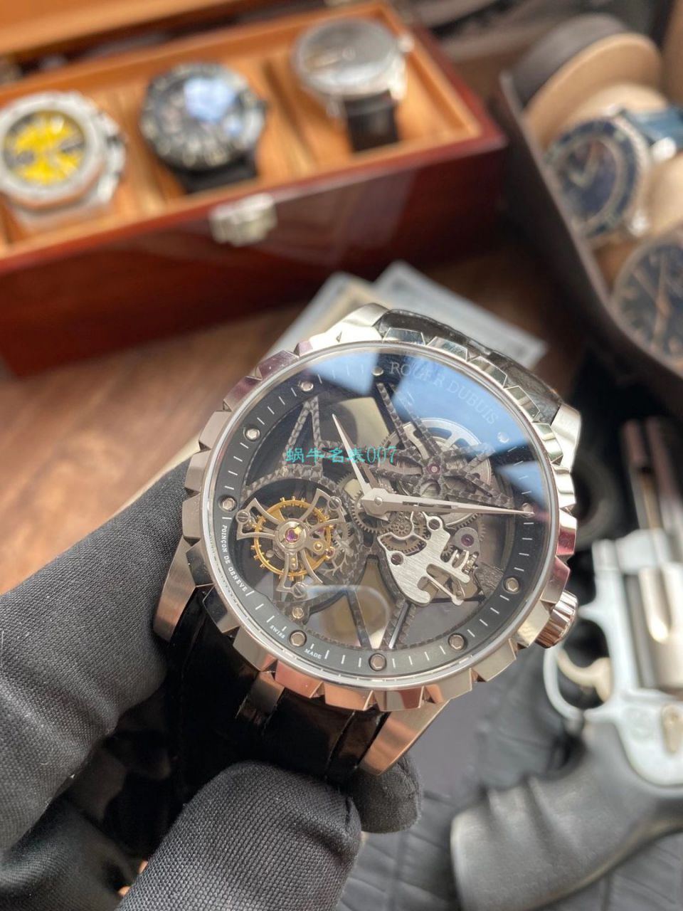 BBR厂V3全新升级版本罗杰杜彼ROGER DUBUIS王者系列陀飞轮RDDBEX0393、RDDBEX0392腕表 / LJ062