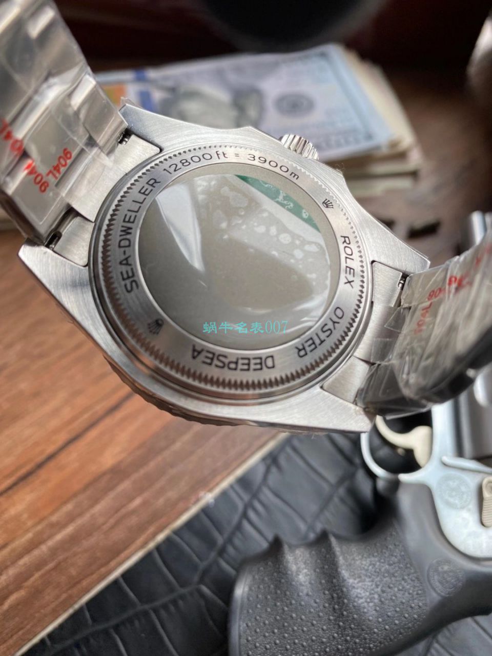 【真钻定制】劳力士渐变蓝鬼王手表m126660-0002订制8颗VS八心八箭真钻刻度顶级复刻高仿 / R658