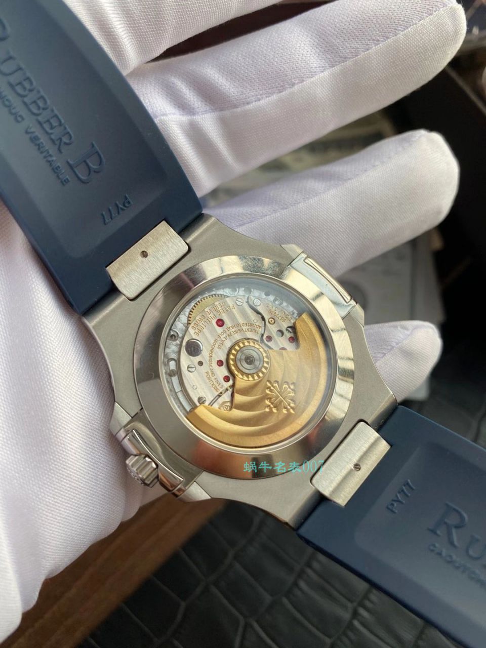 【视频评测】GR厂百达翡丽真月相鹦鹉螺1比1高仿复刻手表V2版本5726/1A-014 / BD332