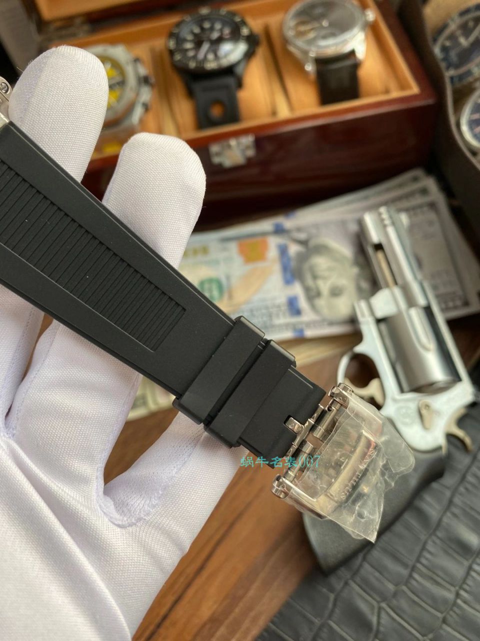 【视频评测】GR厂百达翡丽真月相鹦鹉螺1比1高仿复刻手表V2版本5726/1A-014 / BD332