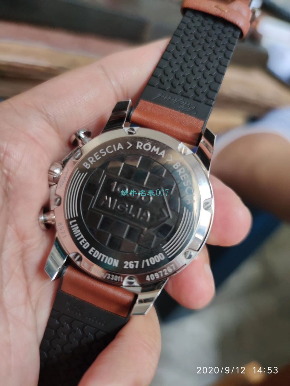 V7厂萧邦经典赛车系列复刻高仿168571-3004，168571-6002腕表 