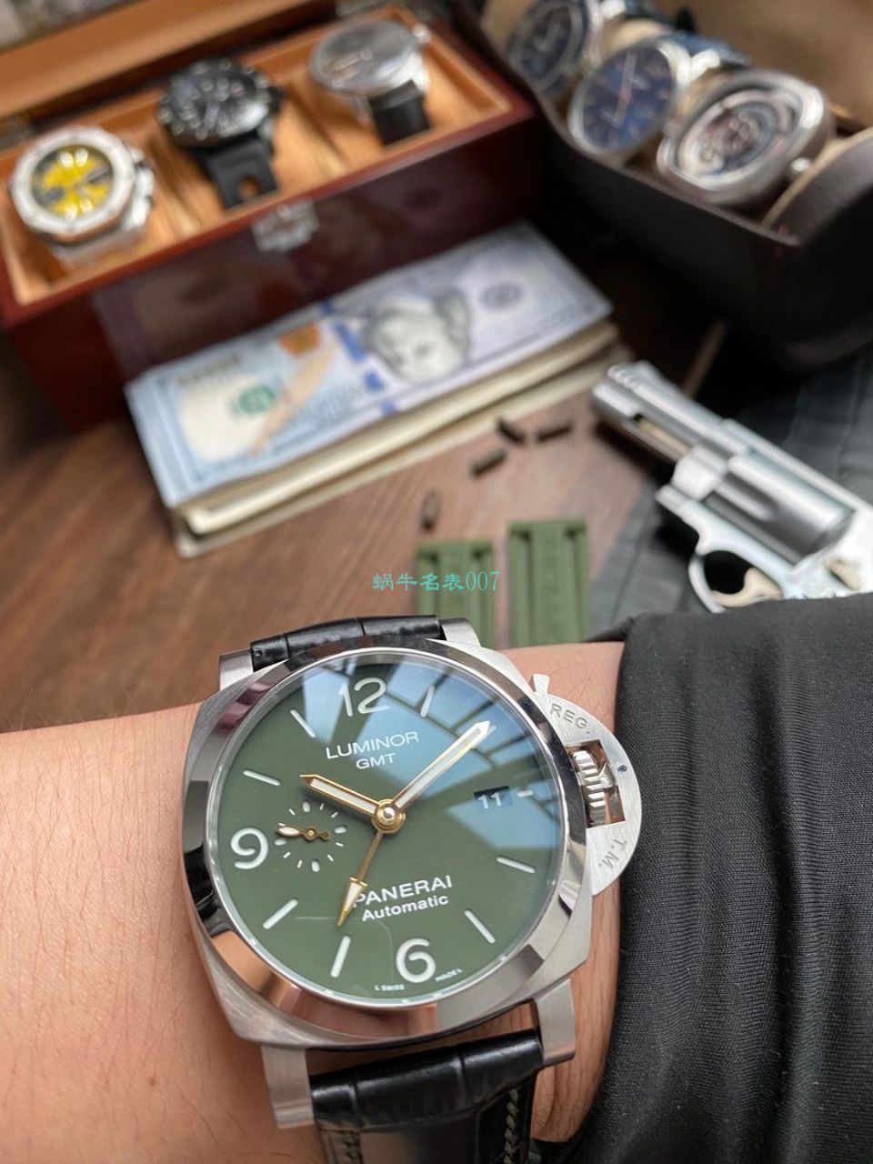 VS厂沛纳海军复刻高仿绿面腕表PAM1056官网同步限量发售 / VSPAM01056