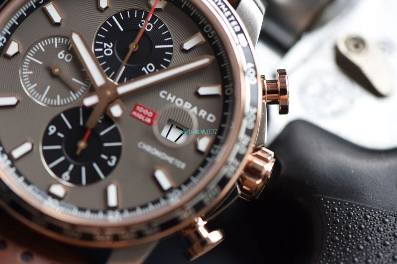 V7厂萧邦经典赛车系列复刻高仿168571-3004，168571-6002腕表 