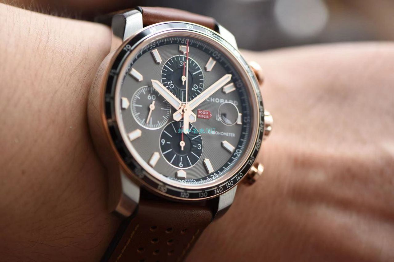 V7厂萧邦经典赛车系列复刻高仿168571-3004，168571-6002腕表 