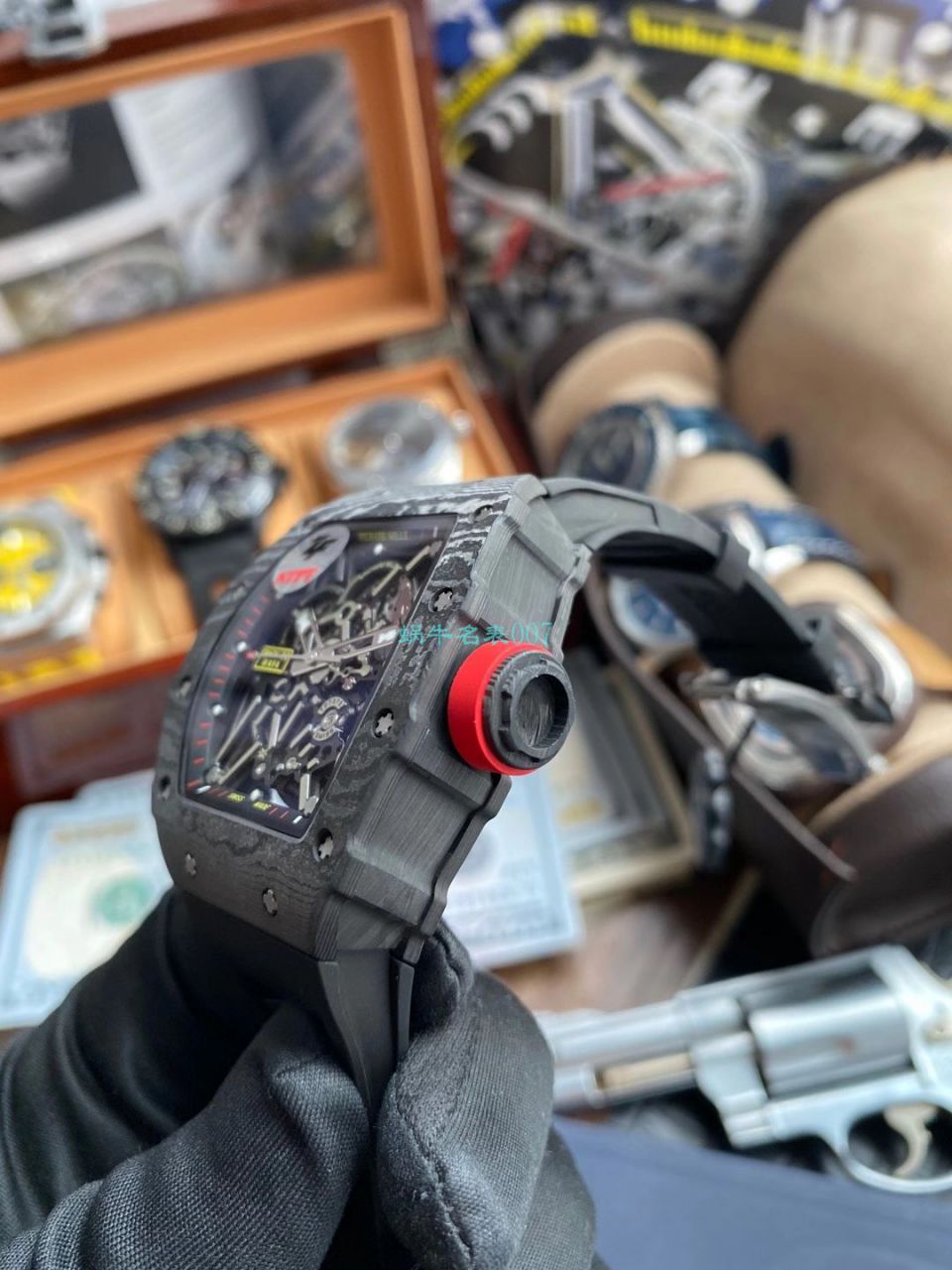 【视频评测】ZF厂1比1复刻高仿理查德米勒Richard Mille V3版本RM 35-02手表 / ZFRM035-02V3