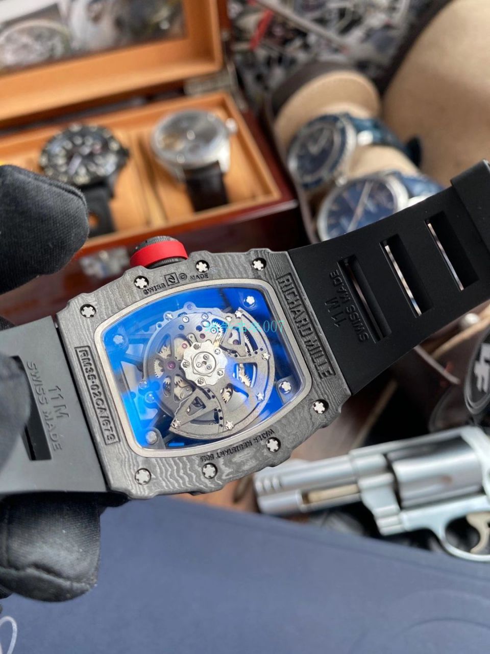 【视频评测】ZF厂1比1复刻高仿理查德米勒Richard Mille V3版本RM 35-02手表 / ZFRM035-02V3
