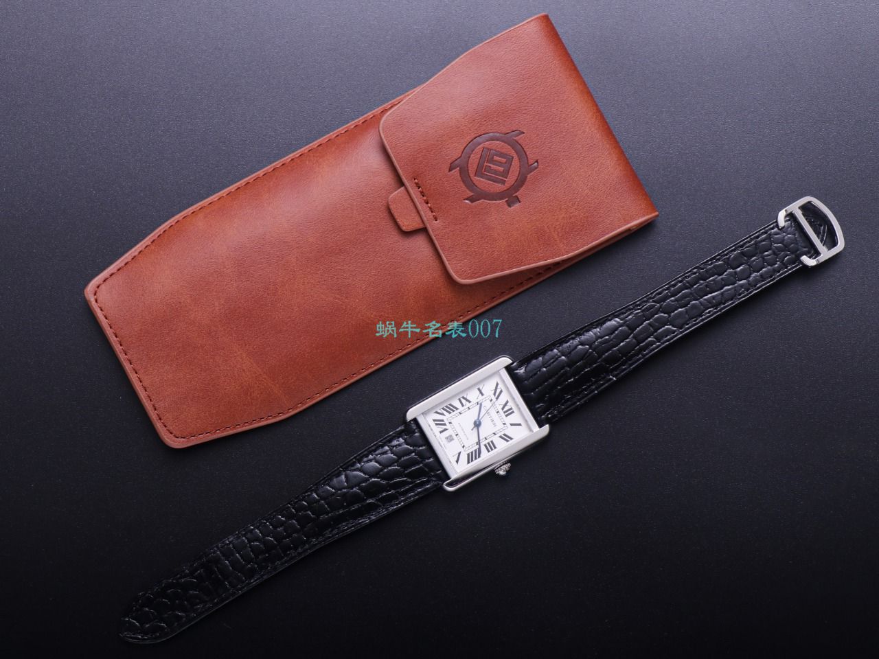 V9厂卡地亚坦克系列顶级高精仿手表W5200028（超大号）腕表 / K315