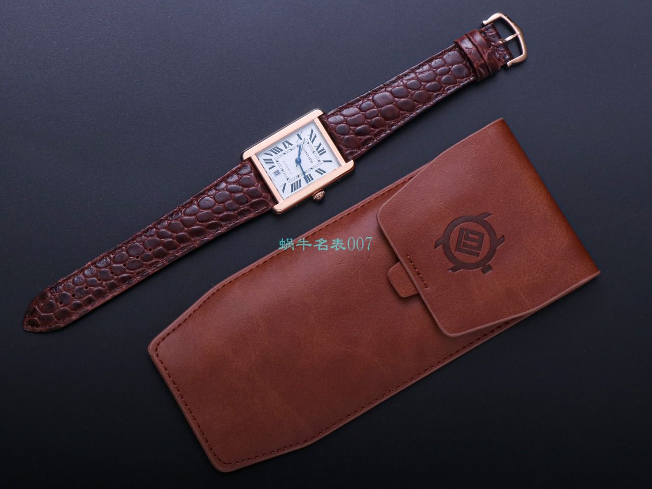 V9厂卡地亚坦克系列顶级高精仿手表W5200028（超大号）腕表 / K315