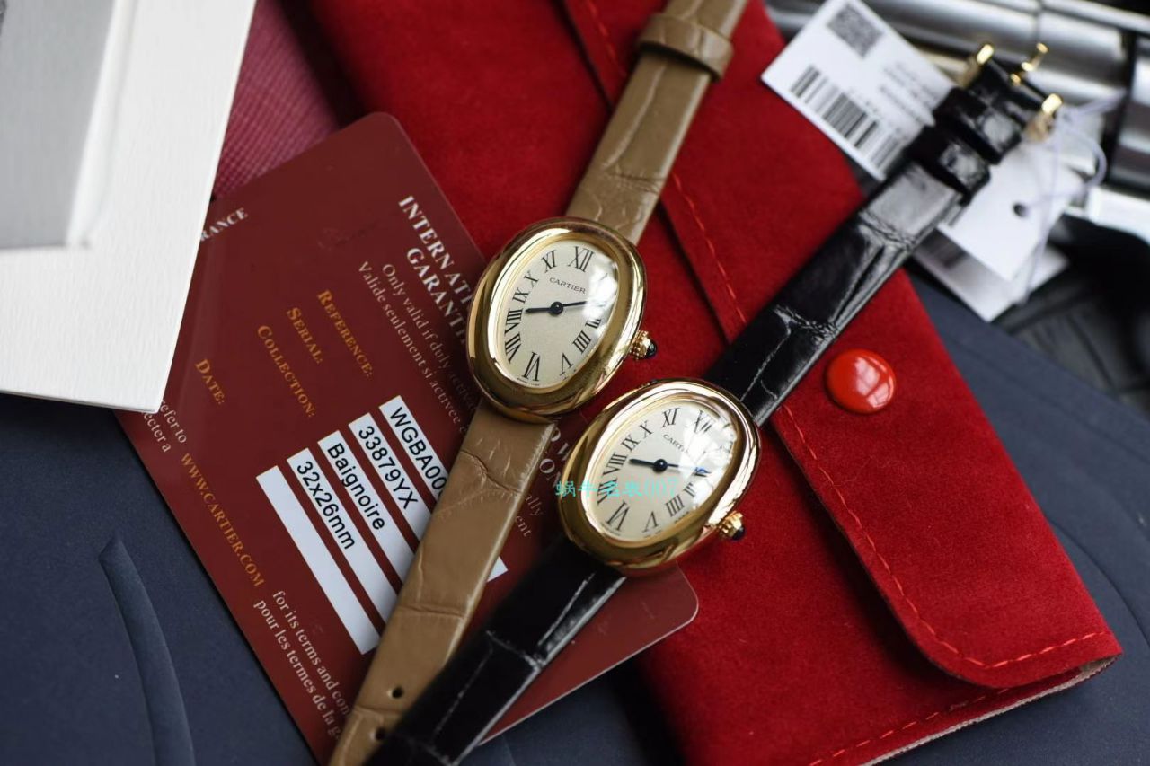 卡地亚浴缸系列复刻高仿WGBA0007（小号女士）腕表 / K316