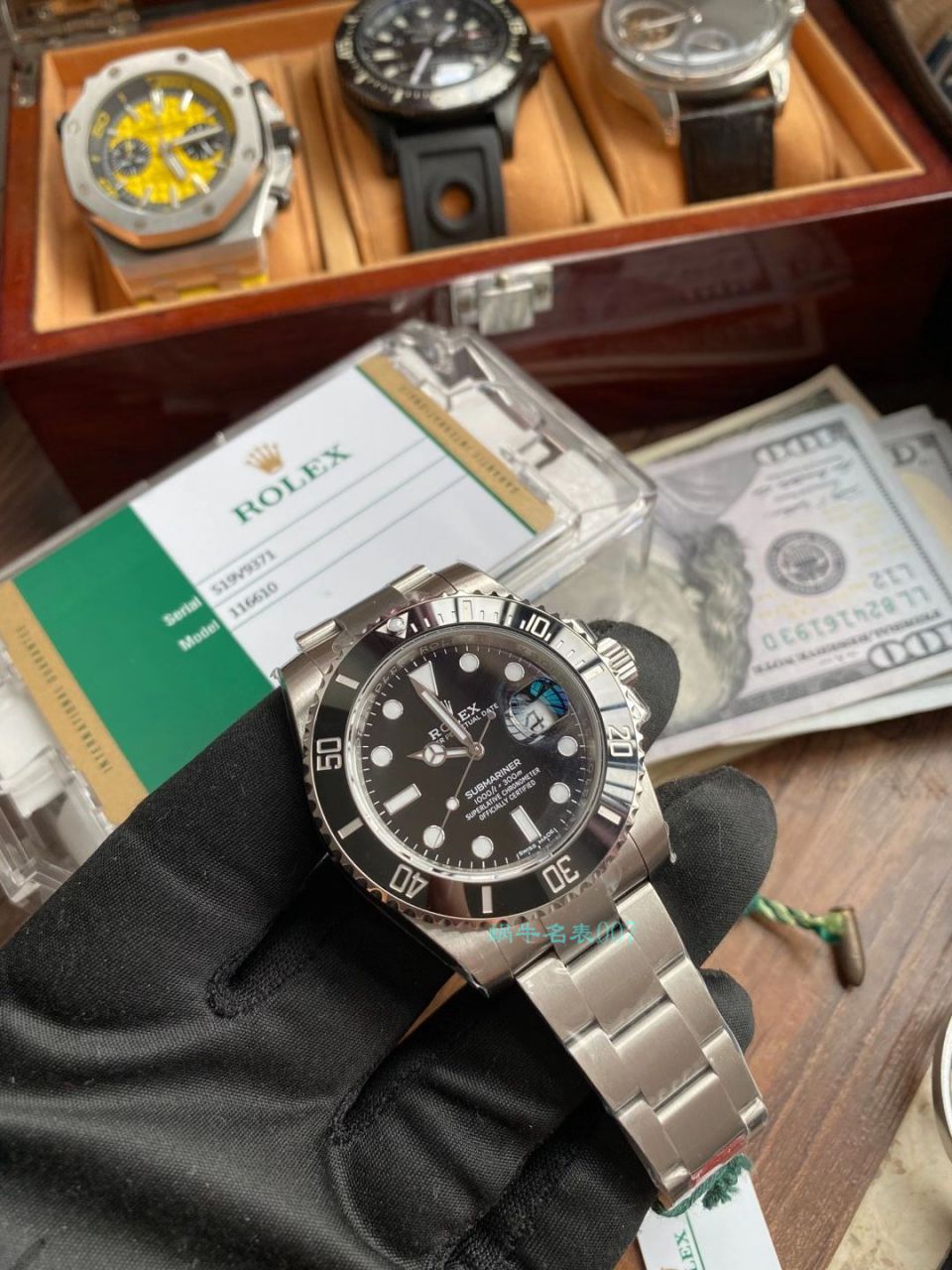 VS厂1比1复刻手表ROLEX劳力士黑水鬼3135机芯顶级复刻高仿116610LN-97200手表 / R669