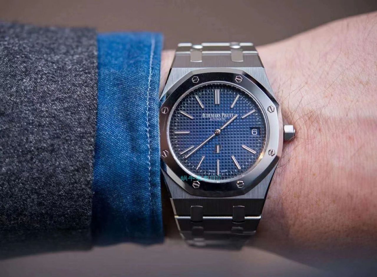 【视频评测】XF厂爱彼皇家橡树超A复刻高仿手表15202IP.OO.1240IP.01腕表 / AP218