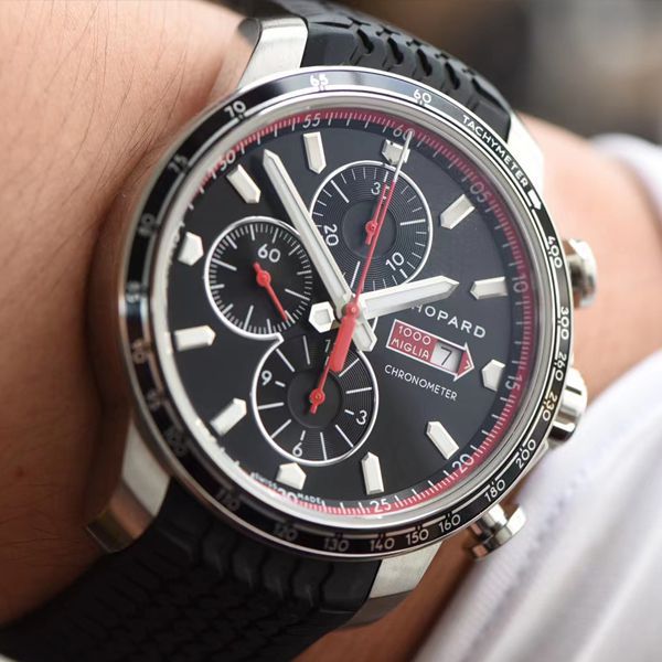 V7厂Chopard萧邦经典赛车系列顶级复刻高仿手表168571-3001腕表