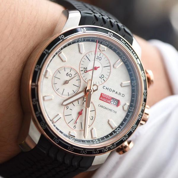 V7厂Chopard萧邦经典赛车系列1比1高仿手表168571-6001腕表