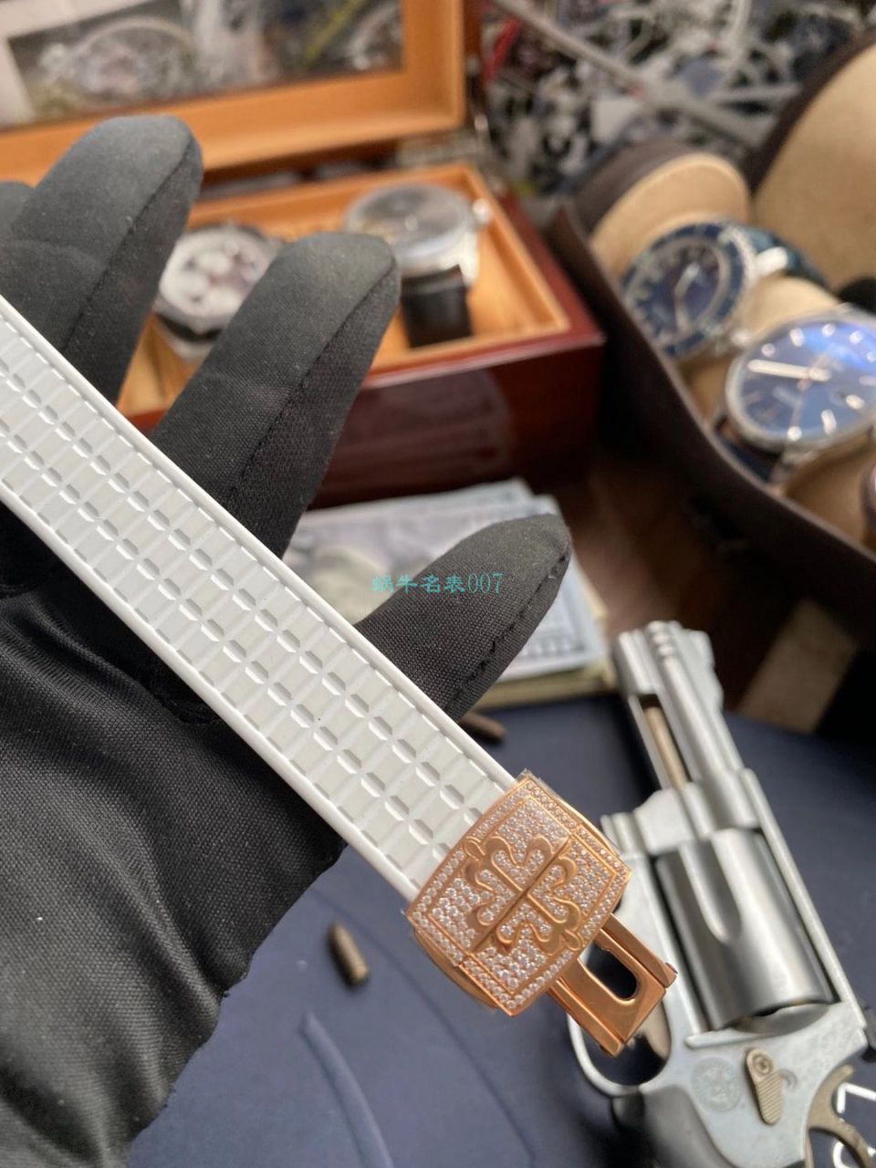 PPF厂百达翡丽AQUANAUT顶级高仿手表5069R-001女款 / BD337