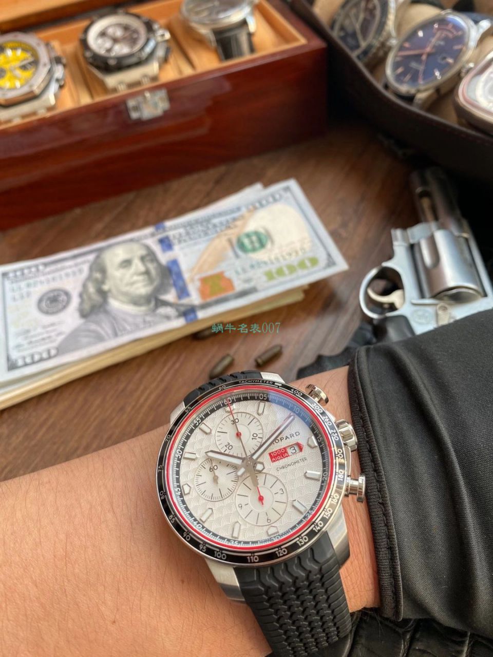 V7厂萧邦经典赛车 MILLE MIGLIA 2017 RACE EDITION 复刻高仿168571-3002腕表 