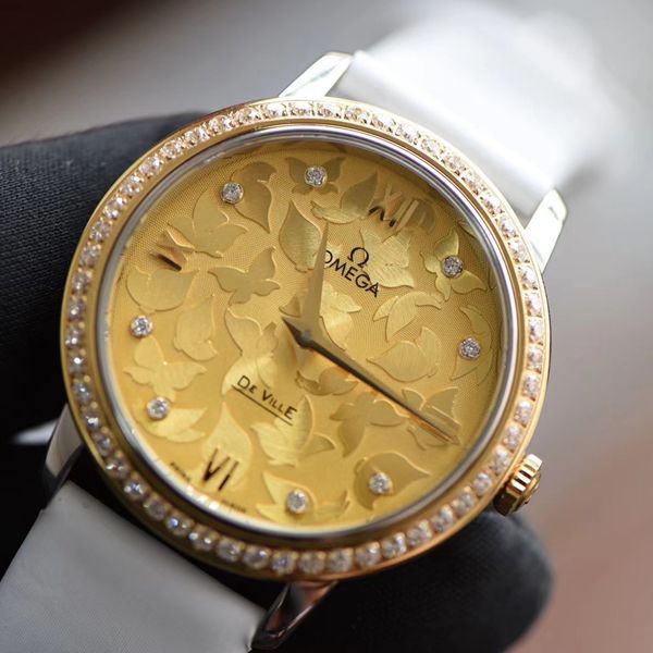 SSS厂欧米茄碟飞系列蝶舞1比1复刻女士手表424.27.33.60.58.001腕表